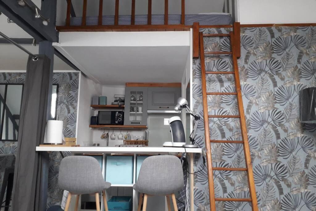 Le Mini Loft Montargis centre 1 à 3 personnes climatisation parking linge wifi freebox Netflix Exterior foto